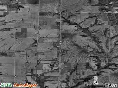 Zip code 62348 satellite photo by USGS