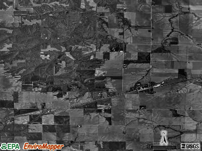 Zip code 62359 satellite photo by USGS