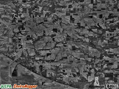 Zip code 62360 satellite photo by USGS