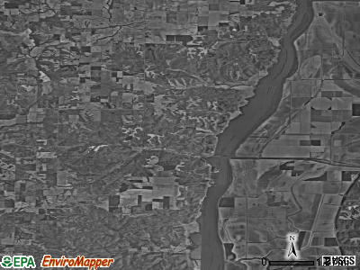 Zip code 62361 satellite photo by USGS