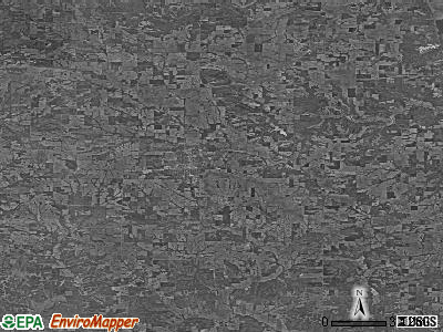 Zip code 62363 satellite photo by USGS