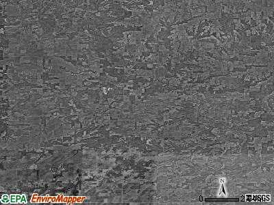 Zip code 62367 satellite photo by USGS
