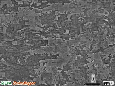 Zip code 62370 satellite photo by USGS