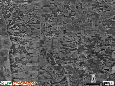 Zip code 62373 satellite photo by USGS