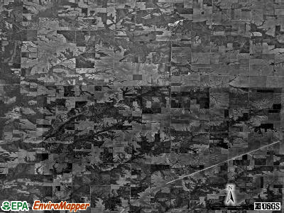 Zip code 62380 satellite photo by USGS