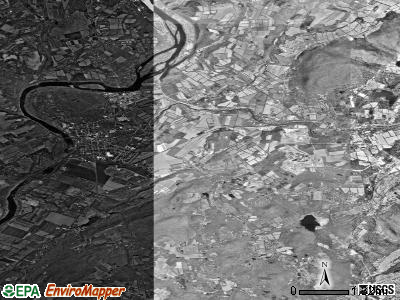 Zip code 07823 satellite photo by USGS