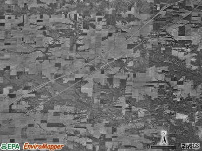 Zip code 62426 satellite photo by USGS