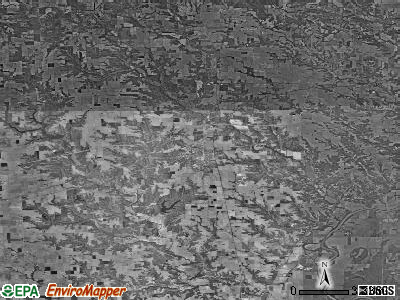 Zip code 62441 satellite photo by USGS