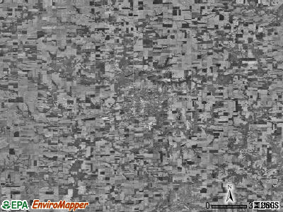 Zip code 62450 satellite photo by USGS
