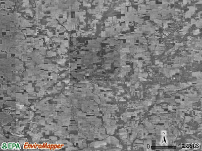 Zip code 62452 satellite photo by USGS