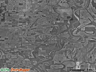 Zip code 62460 satellite photo by USGS