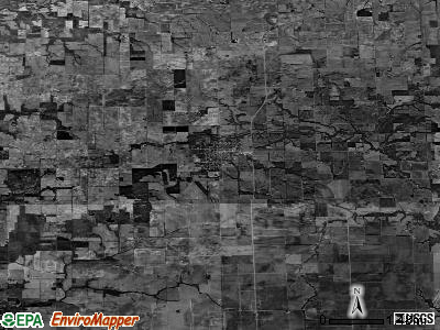 Zip code 62474 satellite photo by USGS