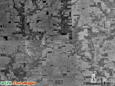 Zip code 62481 satellite photo by USGS