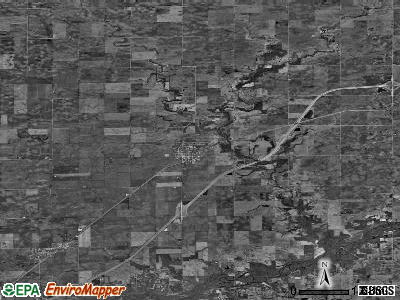 Zip code 62501 satellite photo by USGS