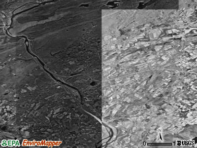 Zip code 07832 satellite photo by USGS