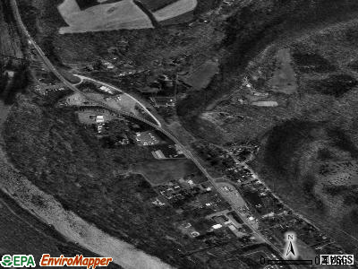 Zip code 07833 satellite photo by USGS