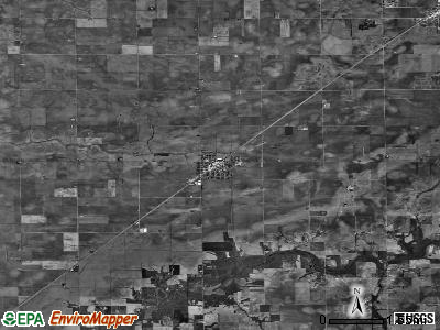 Zip code 62567 satellite photo by USGS