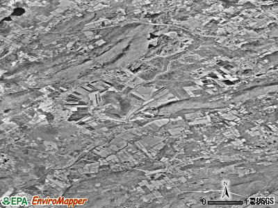 Zip code 07838 satellite photo by USGS