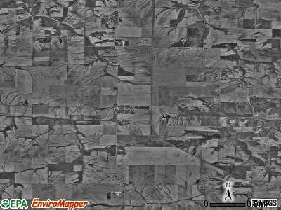 Zip code 62631 satellite photo by USGS