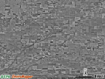 Zip code 62633 satellite photo by USGS