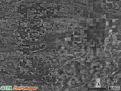 Zip code 62668 satellite photo by USGS