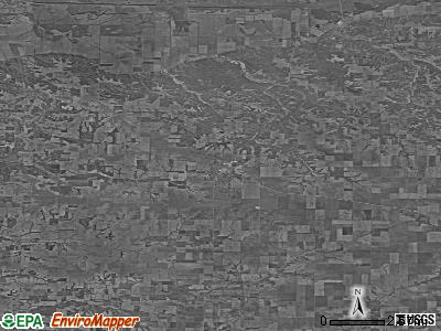 Zip code 62691 satellite photo by USGS
