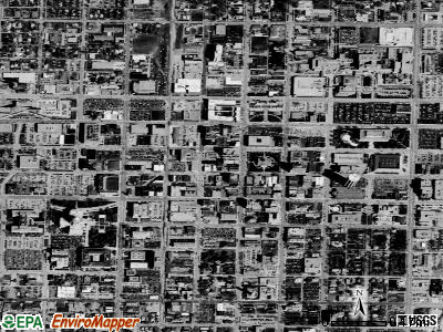 Zip code 62701 satellite photo by USGS