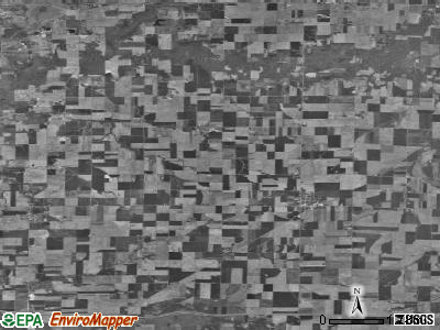 Zip code 62803 satellite photo by USGS