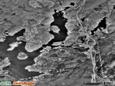 Zip code 07849 satellite photo by USGS