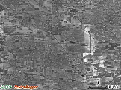 Zip code 62817 satellite photo by USGS