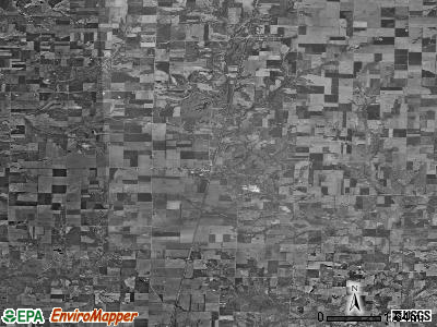 Zip code 62831 satellite photo by USGS