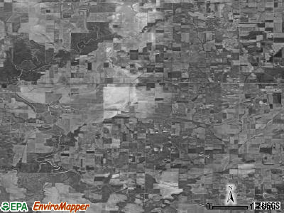 Zip code 62833 satellite photo by USGS