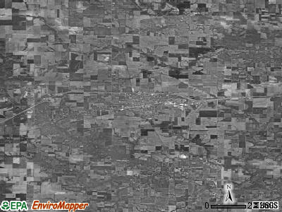 Zip code 62839 satellite photo by USGS