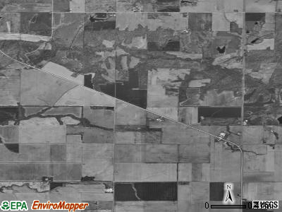 Zip code 62857 satellite photo by USGS