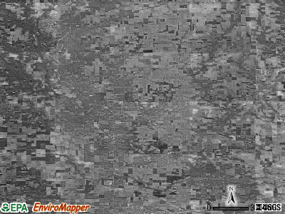 Zip code 62858 satellite photo by USGS