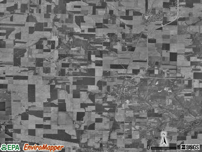 Zip code 62877 satellite photo by USGS