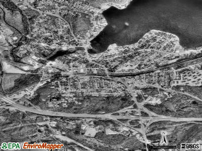 Zip code 07857 satellite photo by USGS