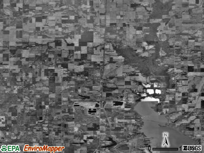 Zip code 62894 satellite photo by USGS