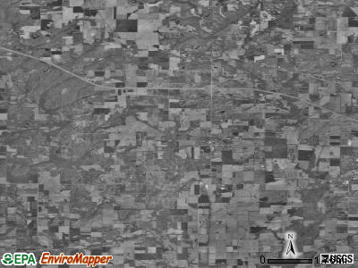 Zip code 62898 satellite photo by USGS