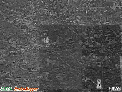 Zip code 62906 satellite photo by USGS
