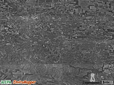 Zip code 62907 satellite photo by USGS