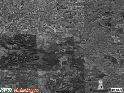 Zip code 62912 satellite photo by USGS