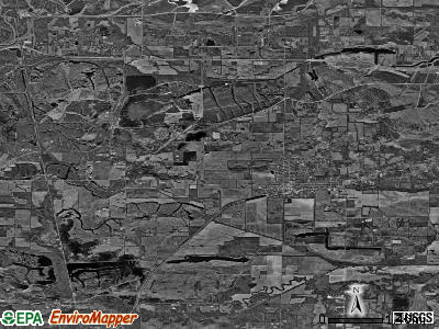 Zip code 62917 satellite photo by USGS