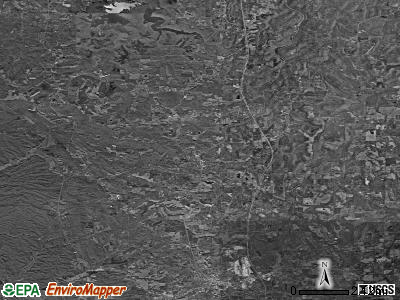 Zip code 62920 satellite photo by USGS