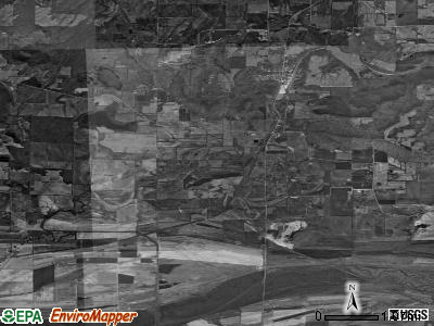 Zip code 62923 satellite photo by USGS