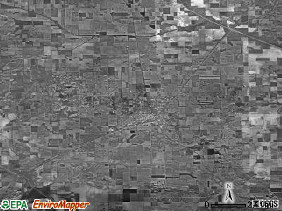 Zip code 62930 satellite photo by USGS