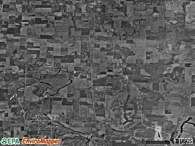 Zip code 62932 satellite photo by USGS