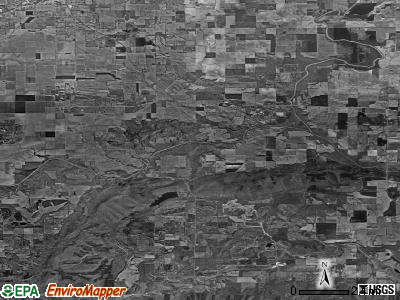 Zip code 62934 satellite photo by USGS