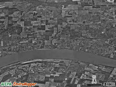 Zip code 62941 satellite photo by USGS