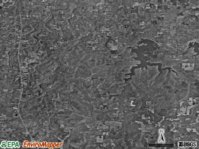 Zip code 62958 satellite photo by USGS